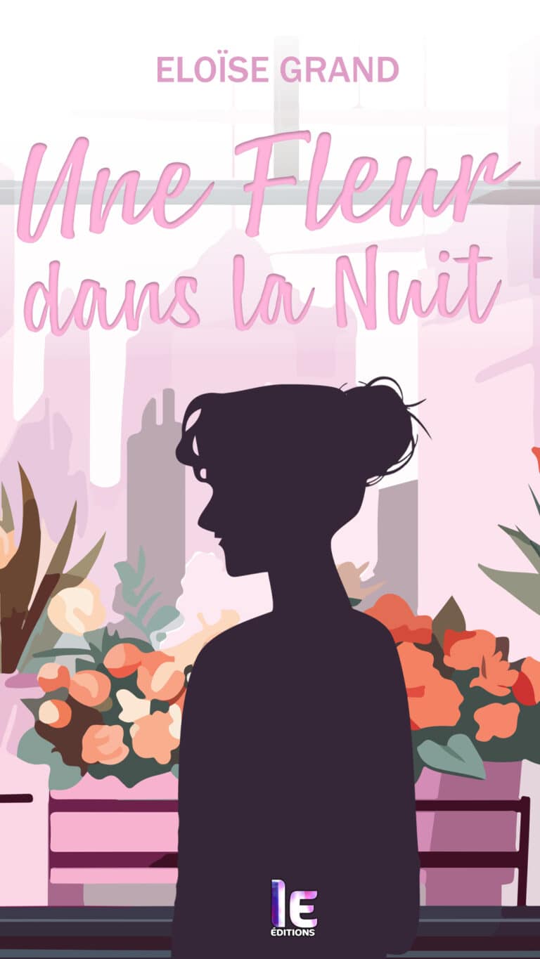 Fond d'écran une fleur dans la nuit de Eloïse Grand téléphone