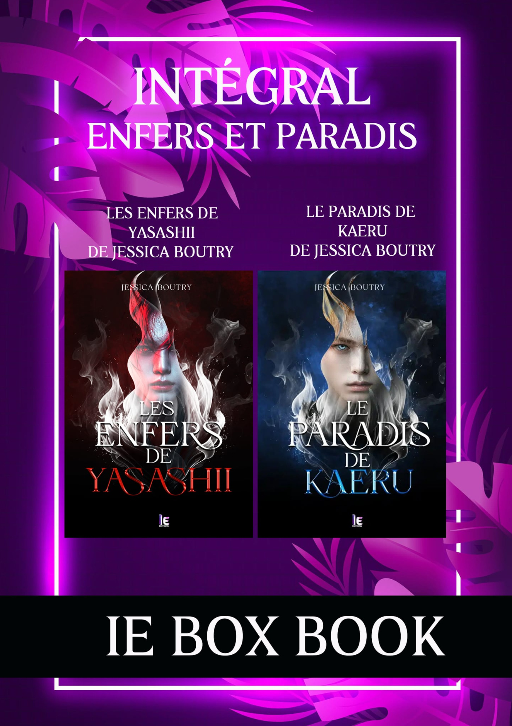 Book Box Enfer & Paradis de Jessica Boutry